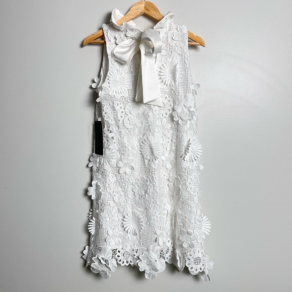 TUCKERNUCK NEW Blanc Guipure Lace Blythe Dress - Picture 8 of 12